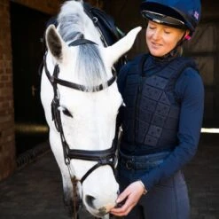 Racesafe Motion3 Adults Body Protector (Navy) -Professional Equestrian Shop 20226f