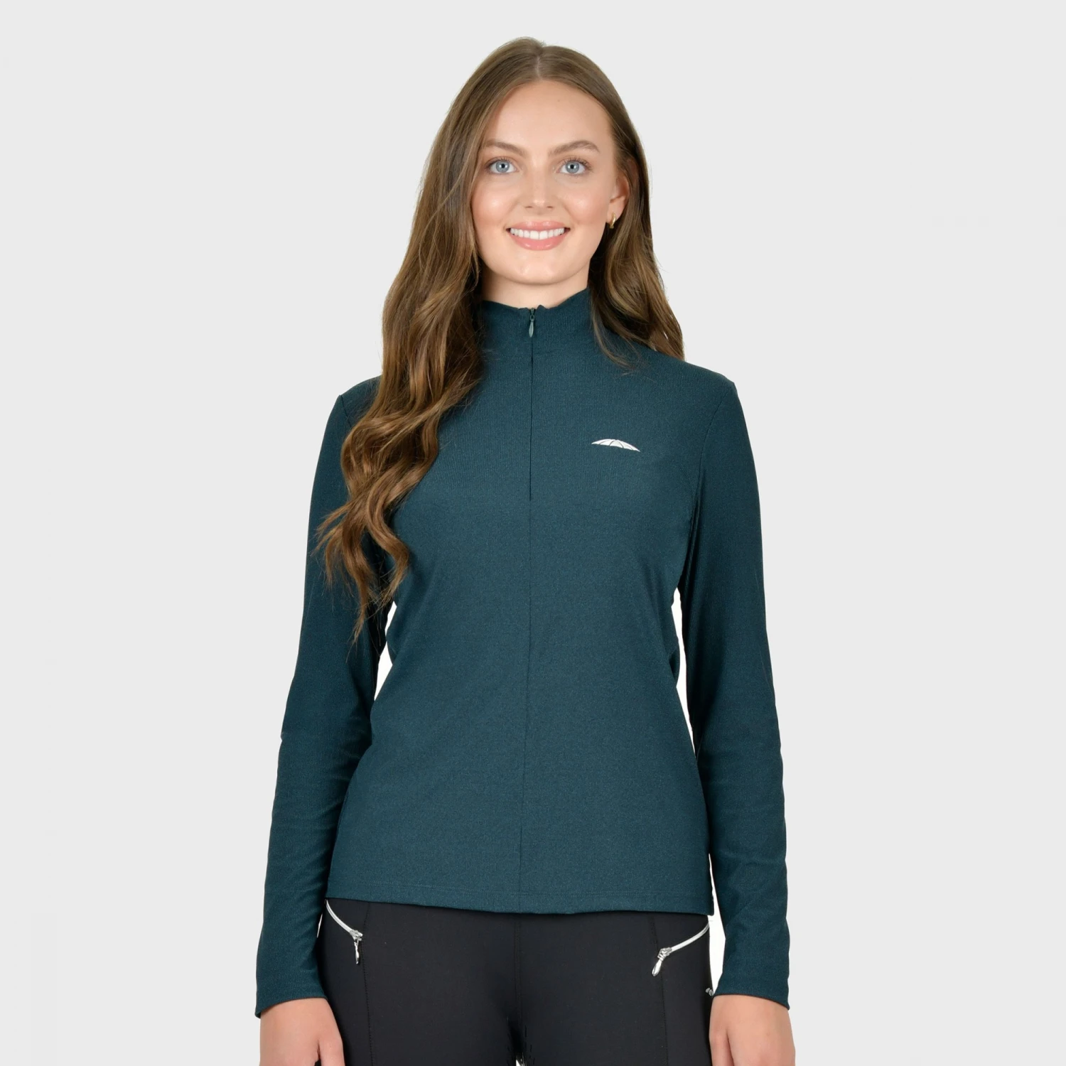 Weatherbeeta Ladies Maeve Long Sleeve Top (Pine) 1 Weatherbeeta Ladies Maeve Long Sleeve Top (Pine)