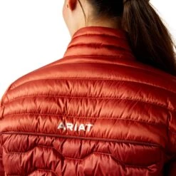Ariat Womens Ideal Down Jacket (Red Ochre/Burnt Brick) 12 Ariat Womens Ideal Down Jacket (Red Ochre/Burnt Brick) -Professional Equestrian Shop 20340f