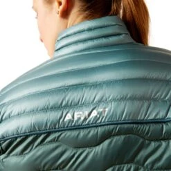 Ariat Womens Ideal Down Jacket (Arctic/Silver Pine) -Professional Equestrian Shop 20341d