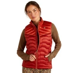 Ariat Womens Ideal Down Gilet (Red Ochre/Burnt Brick) 9 Ariat Womens Ideal Down Gilet (Red Ochre/Burnt Brick) -Professional Equestrian Shop 20342e