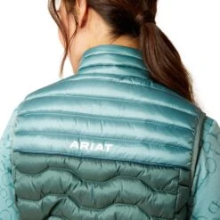 Ariat Womens Ideal Down Gilet (IR Arctic/Silver Pine) 8 Ariat Womens Ideal Down Gilet (IR Arctic/Silver Pine) -Professional Equestrian Shop 20344d