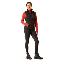 Ariat Womens Venture Full Zip Vest (Black) 7 Ariat Womens Venture Full Zip Vest (Black) -Professional Equestrian Shop 20380c