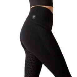 Ariat Women's Avail Half Grip Tights (Black) -Professional Equestrian Shop 20384e