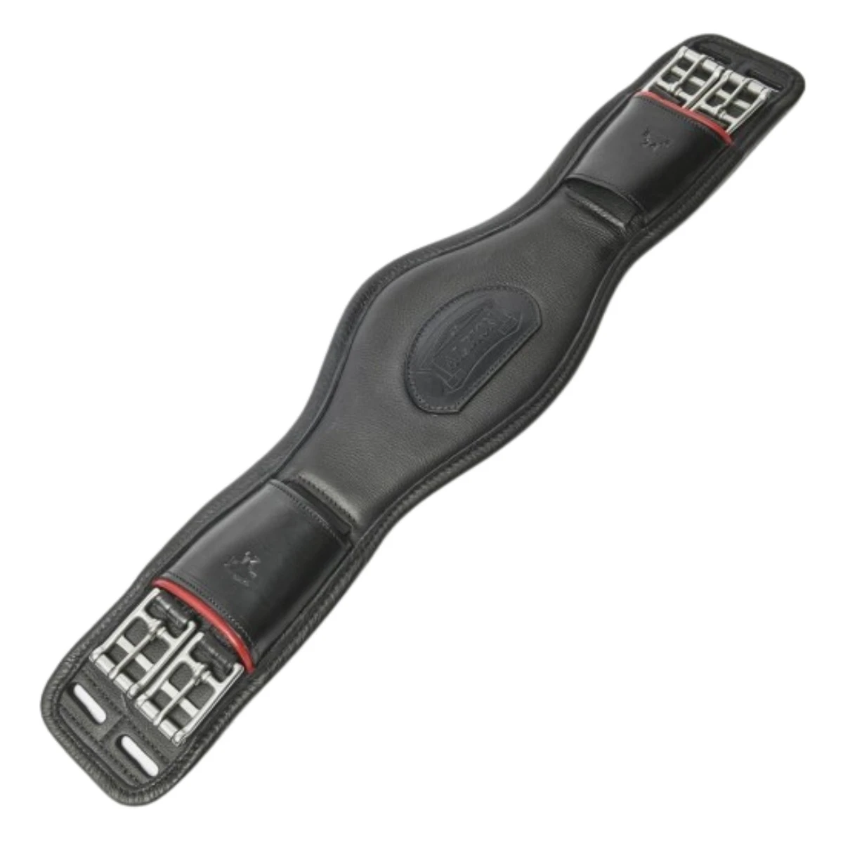 Albion Revelation Red Label Dressage Girth (Black/Red Trim) 1 Albion Revelation Red Label Dressage Girth (Black/Red Trim)