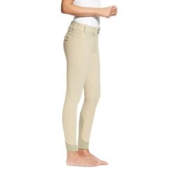 Ariat Women's Tri Factor Grip Knee Patch Breech (Tan) 5 Ariat Women's Tri Factor Grip Knee Patch Breech (Tan) -Professional Equestrian Shop 6702c
