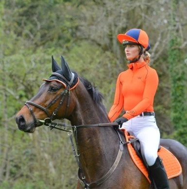 Woof Wear Close Contact Saddle Cloth Colour Fusion (Orange) 3 Woof Wear Close Contact Saddle Cloth Colour Fusion (Orange) - Image 3