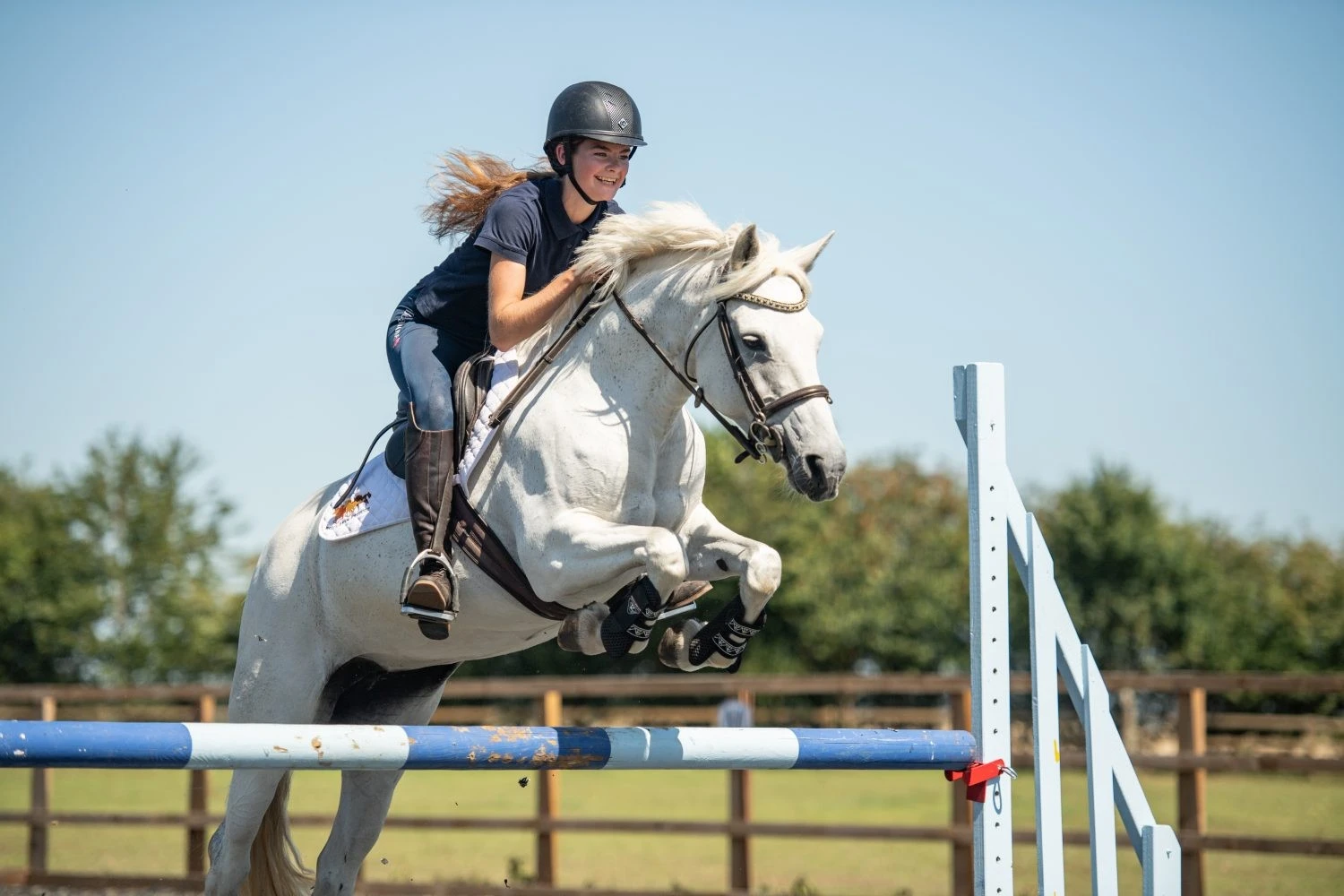 Equilibrium Tri-Zone Open Fronted Tendon Boots (Black) 5 Equilibrium Tri-Zone Open Fronted Tendon Boots (Black) - Image 5