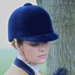 Champion CPX Supreme Riding Hat (Navy) -Professional Equestrian Shop 8552e