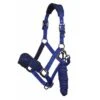 LeMieux Vogue Fleece Headcollar & Leadrope (Navy/Royal Blue)