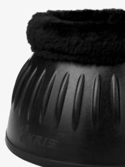 LeMieux Fleece Rubber Bell Boot (Black) -Professional Equestrian Shop 8846e