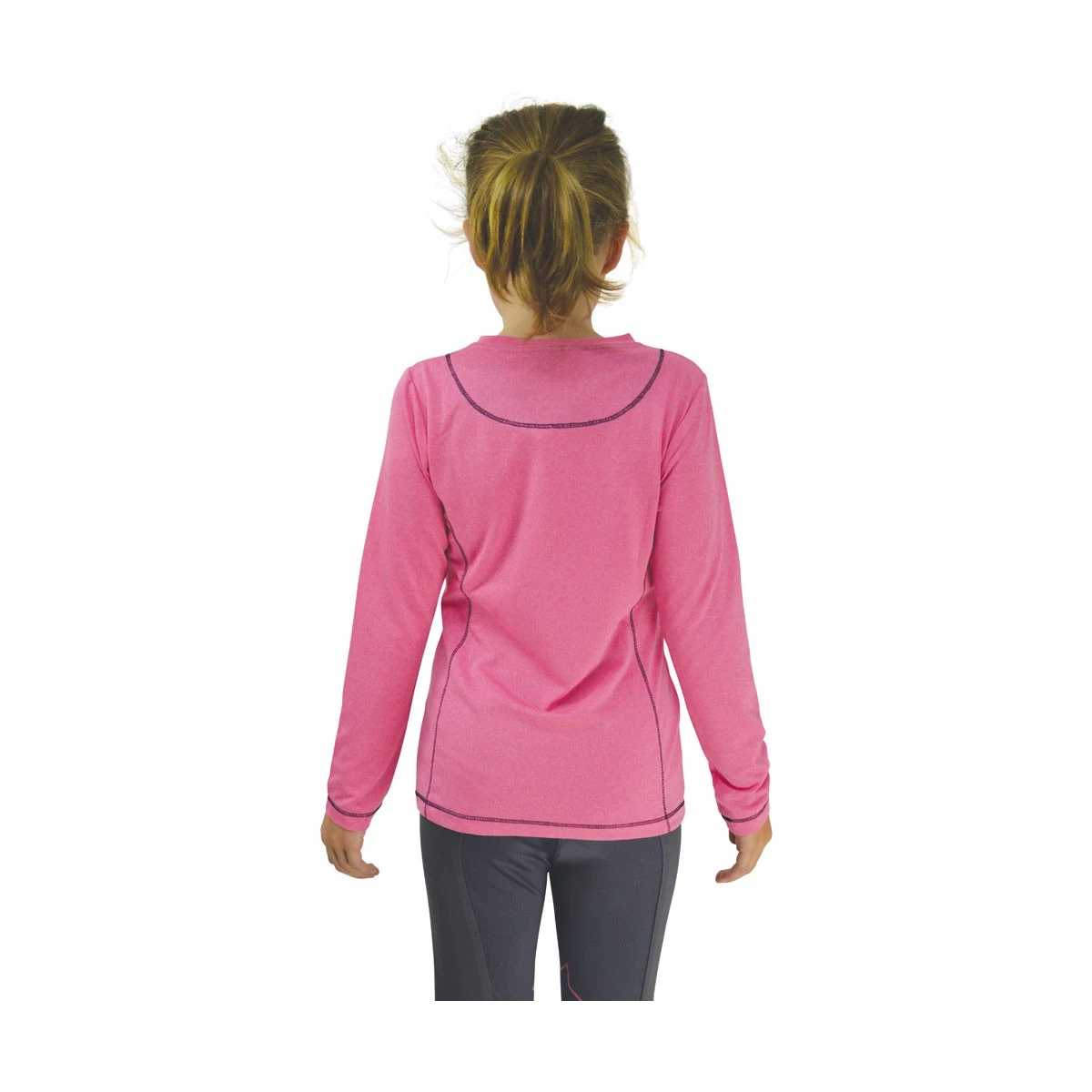Little Rider Base Layer(Rose Pink/Navy) 2 Little Rider Base Layer(Rose Pink/Navy) - Image 2